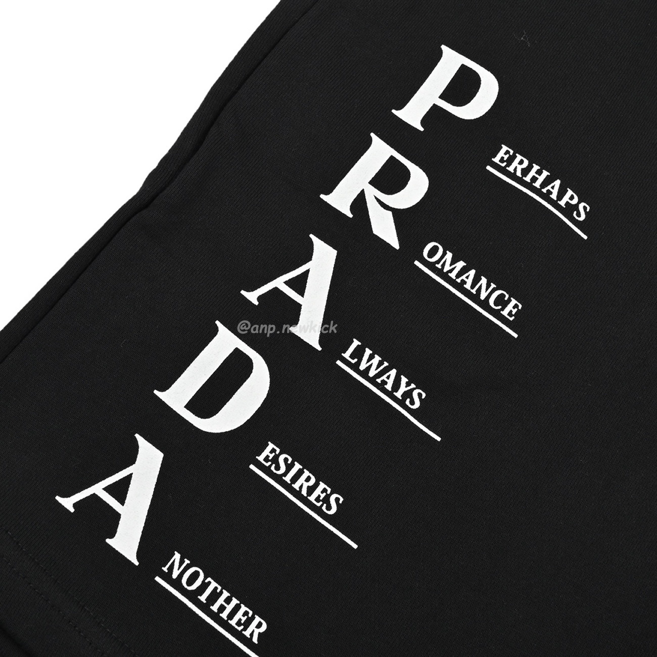 Prada Triangle Letter Logo Printed Shorts (4) - newkick.org